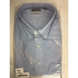 Van Heussen Men's Dress Shirt Button Down Regular